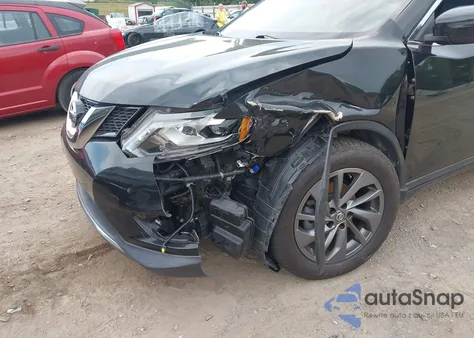 2016 Nissan Rogue Sl from USA, damaged, VIN 5N1AT2MT0GC797656